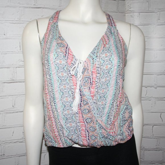 🌸🎨 Hollister · Colorful Blouse · Size Small - Picture 1 of 5